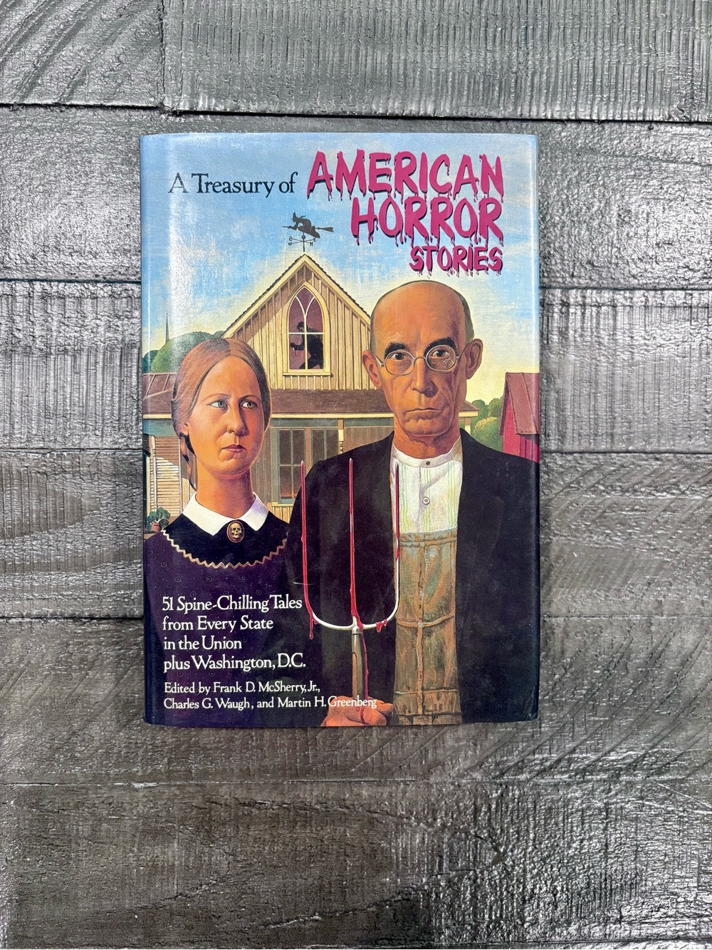 A Treasury of American Horror Stories Hardcover Book